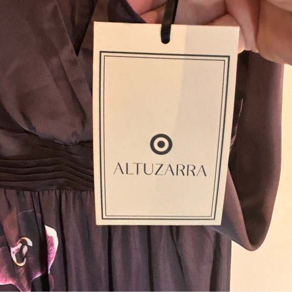 ALTUZARRA for Target Sz 16 Dress Orchid Criss Cross Bodice Gathered Skirt NEW - Picture 3 of 13